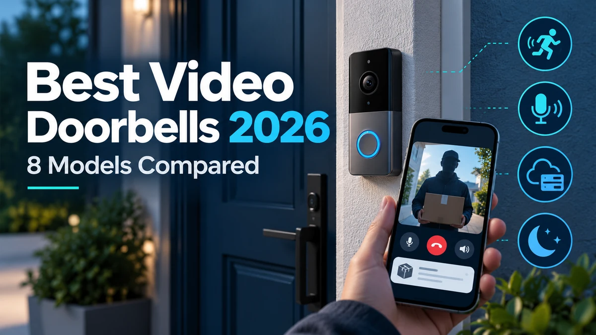 Best video doorbells in 2026 for home security and package monitoring