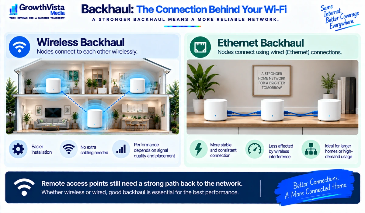 Wireless and Ethernet backhaul explained for home Wi-Fi