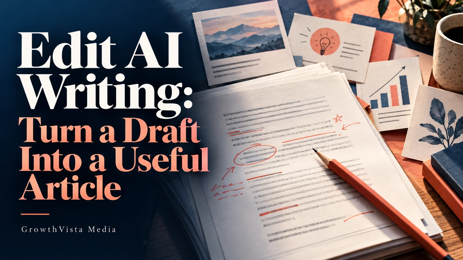 Edit AI Writing: Turn a Draft Into a Useful Article featured editorial cover