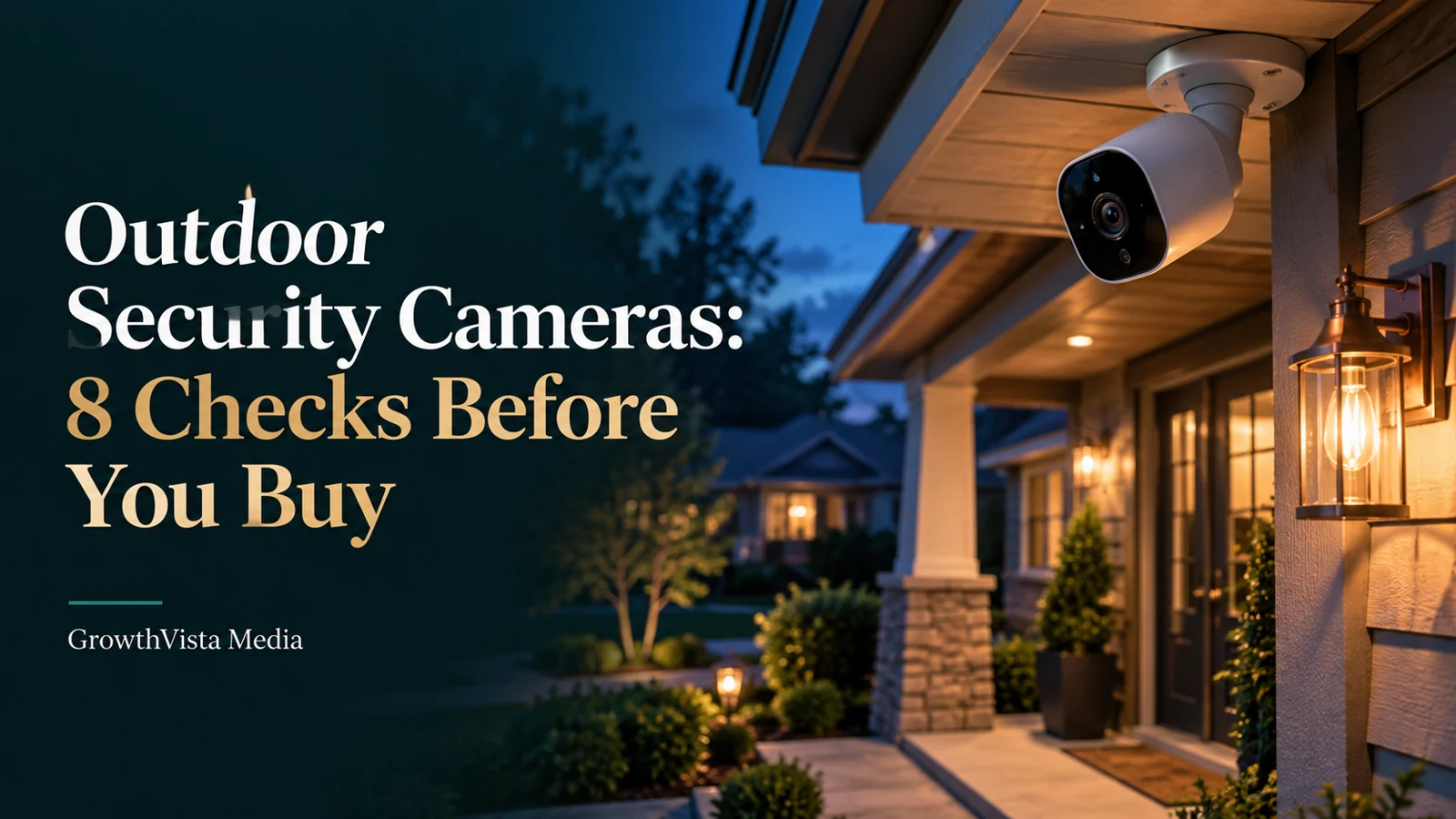 Outdoor Security Cameras: 8 Checks Before You Buy featured editorial cover