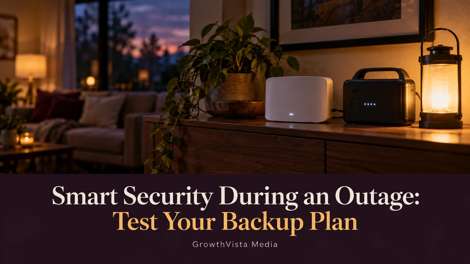 Smart Security During an Outage: Test Your Backup Plan featured editorial cover