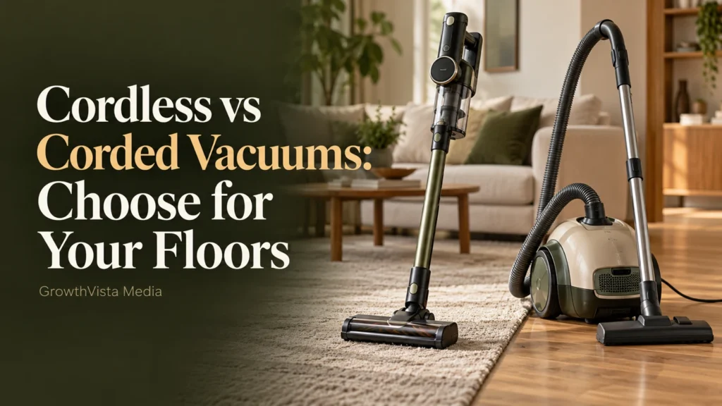 Cordless vs Corded Vacuums: Choose for Your Floors featured editorial cover