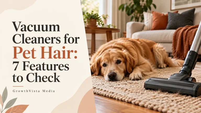 Vacuum Cleaners for Pet Hair: 7 Features to Check featured editorial cover