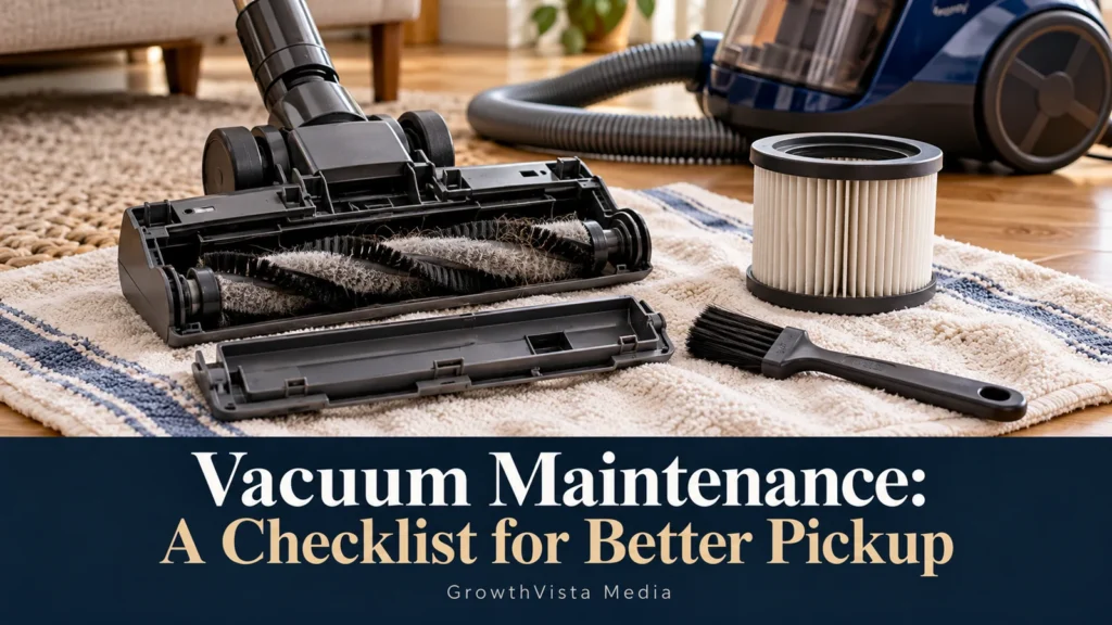 Vacuum Maintenance: A Checklist for Better Pickup featured editorial cover