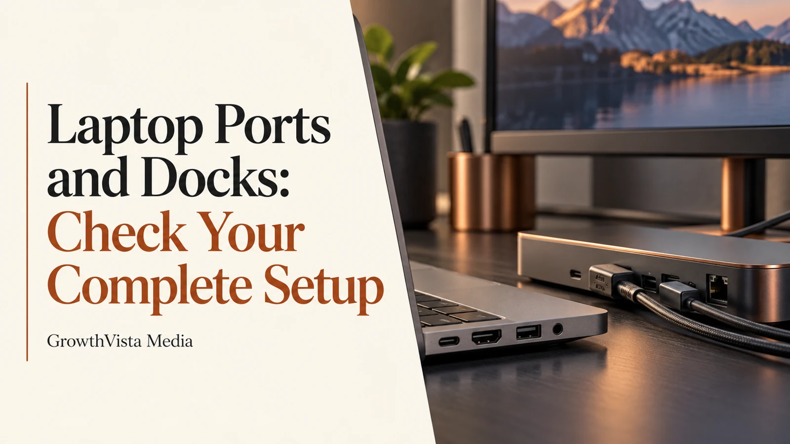 Laptop Ports and Docks: Check Your Complete Setup featured editorial cover