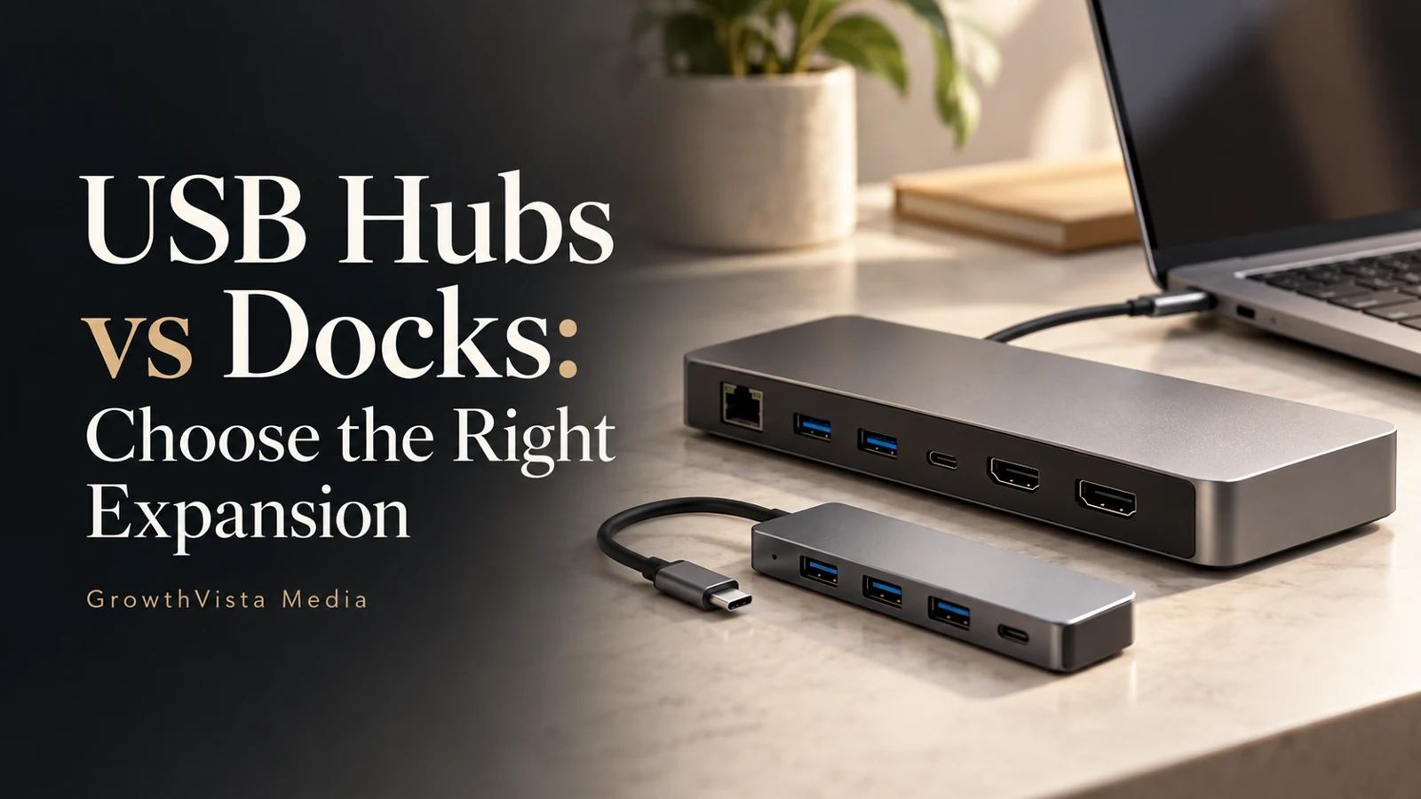 USB Hubs vs Docks: Choose the Right Expansion featured editorial cover