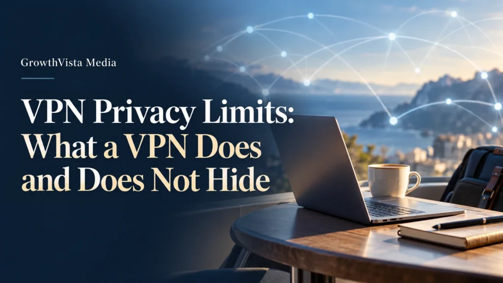 VPN Privacy Limits: What a VPN Does and Does Not Hide featured editorial cover