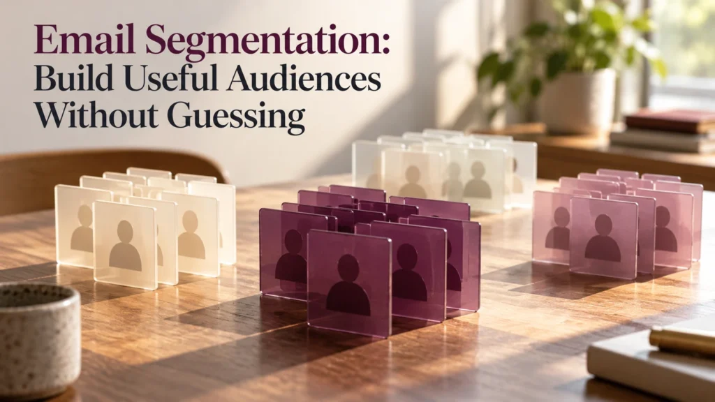 Email Segmentation: Build Useful Audiences Without Guessing featured editorial cover